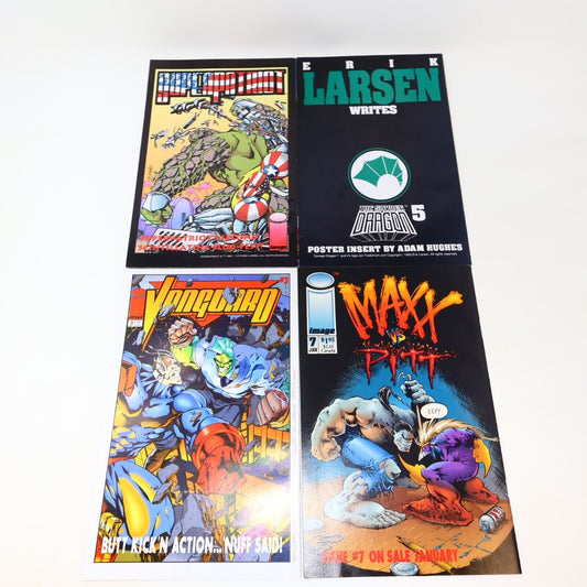 Lot 4 Comics SuperPatriot #1-4 Erik Larsen/Keith Giffen Image 1993 90s