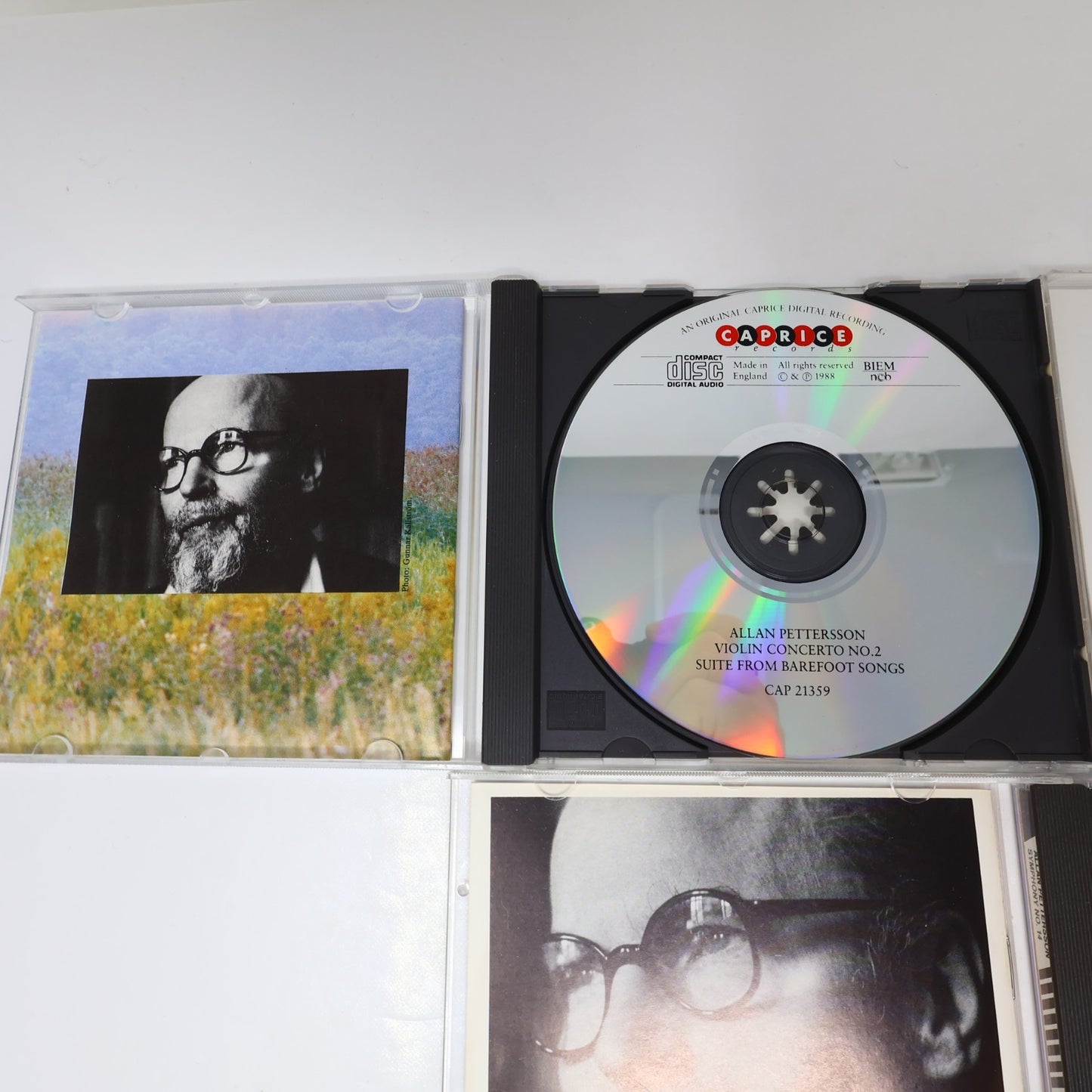Allan Pettersson 3 CDs Lot Trojahn/Comissiona/Blomstedt Symphony #6 14