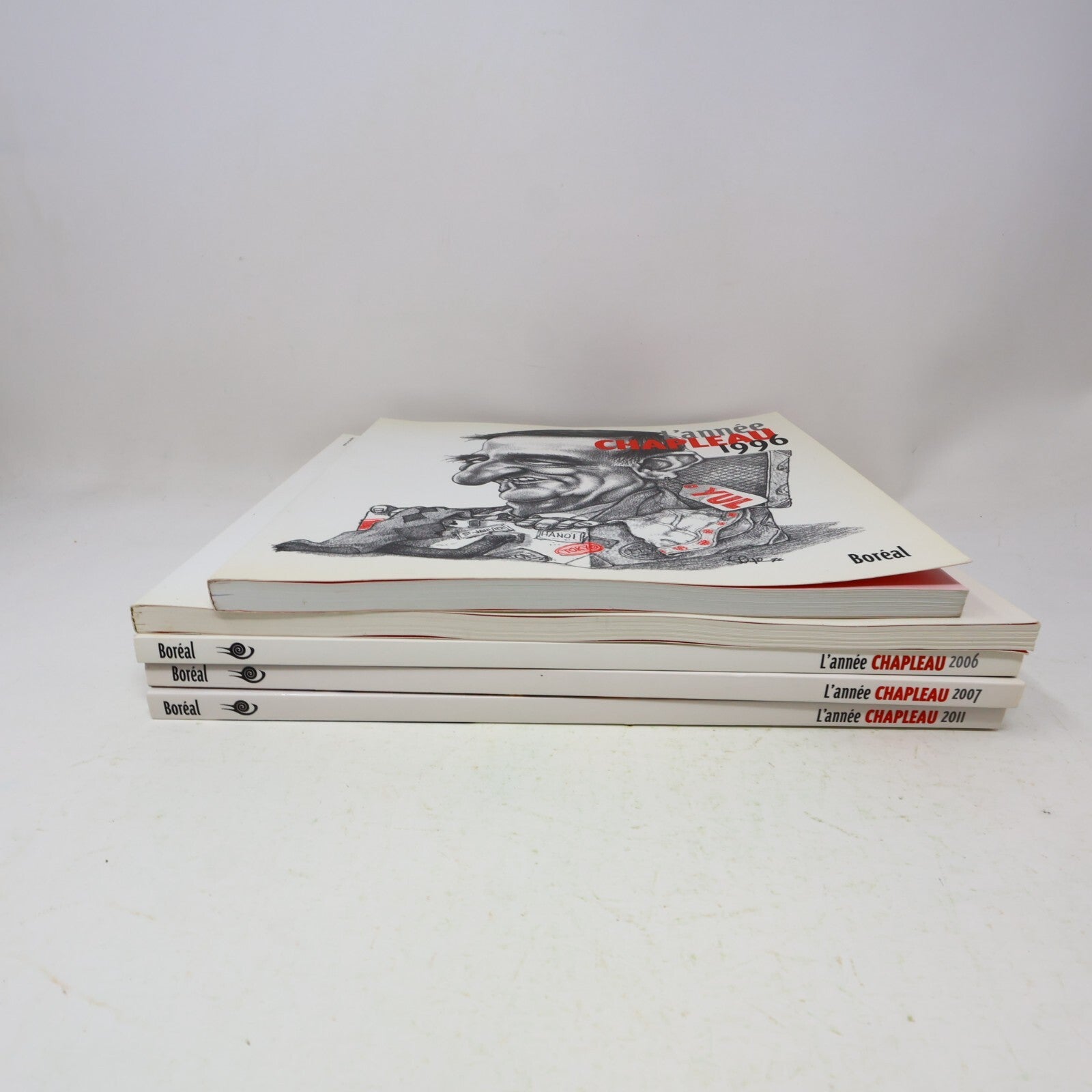 Lot 5 L'Année Chapleau Serge Chapleau Livres Caricatures Humour Français Boréal