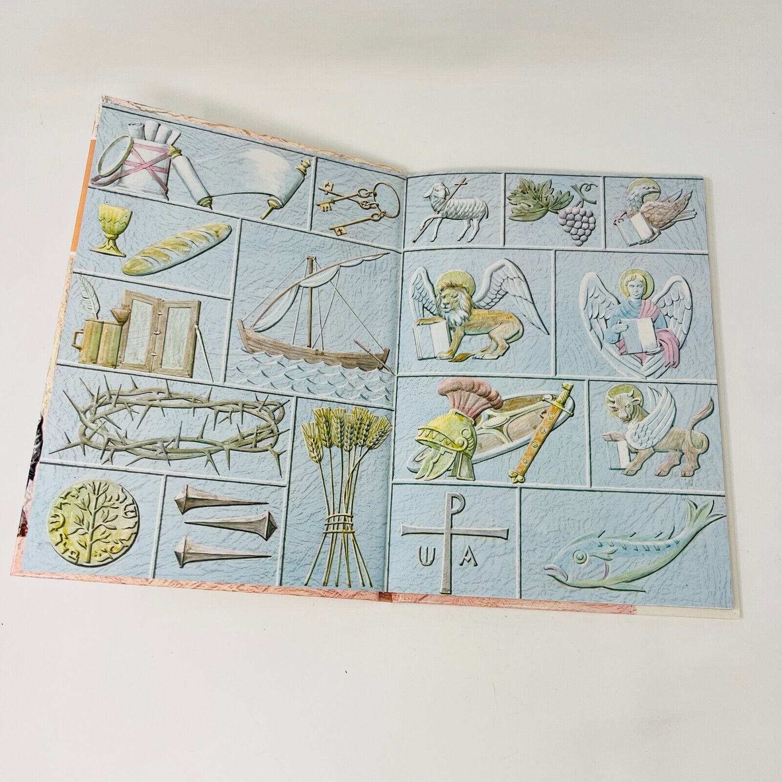 1963 Coffret L'Histoire Sainte pour Garçons et Filles #1-6 Complet Presses D'Or
