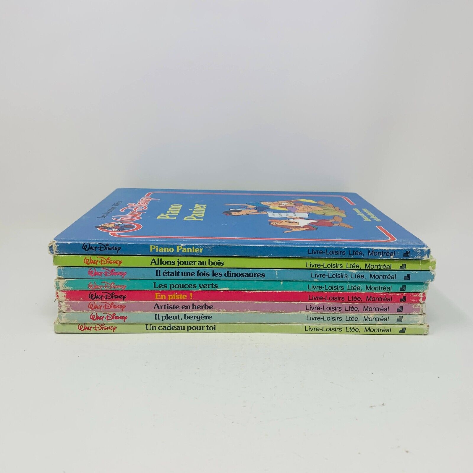 8x Les Bonnes Idées Walt Disney Things to Do French Français Enfants Livres 80s