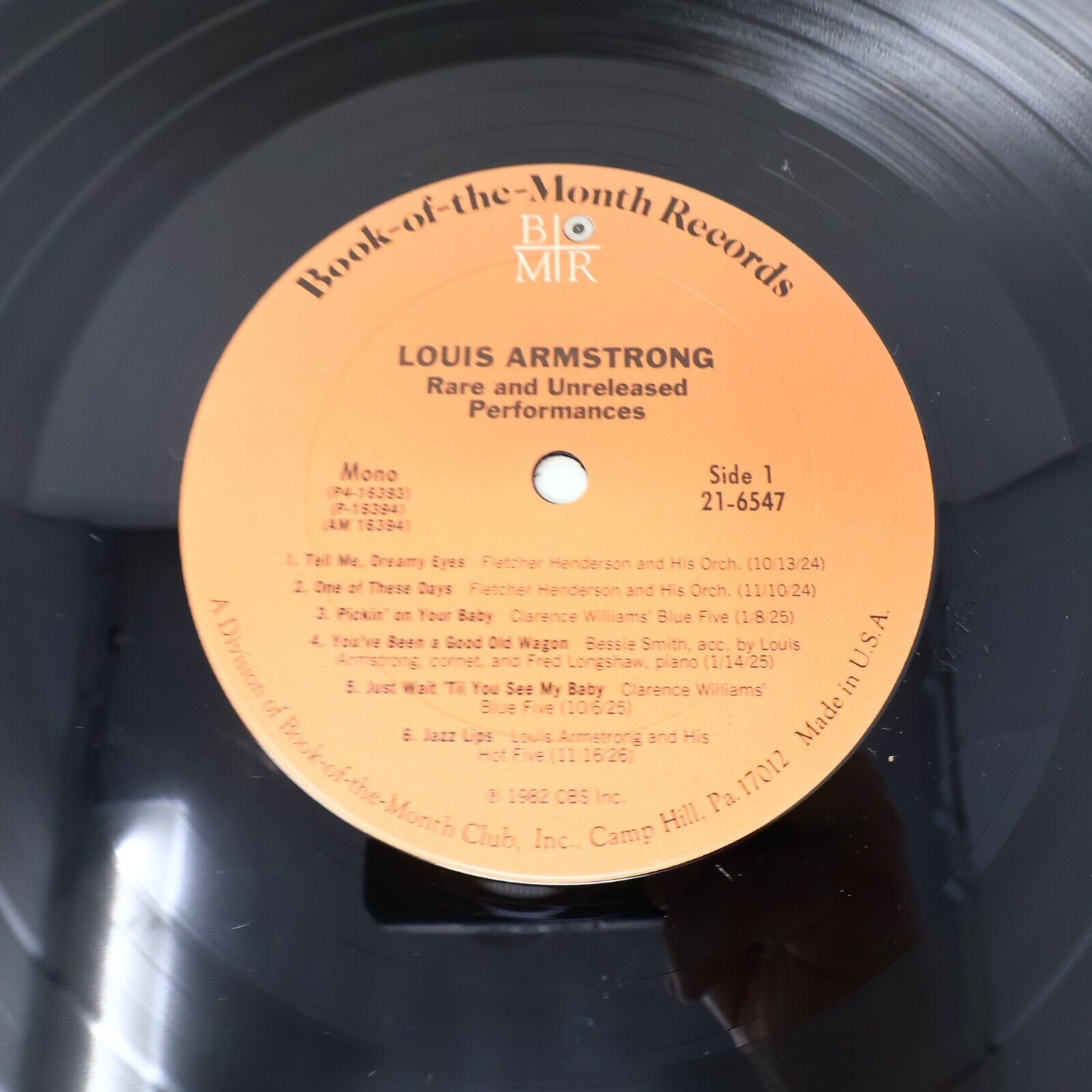 Louis Armstrong ‎Rare And Unreleased Performances 4 LP Vinyl Record 1982 21-6547