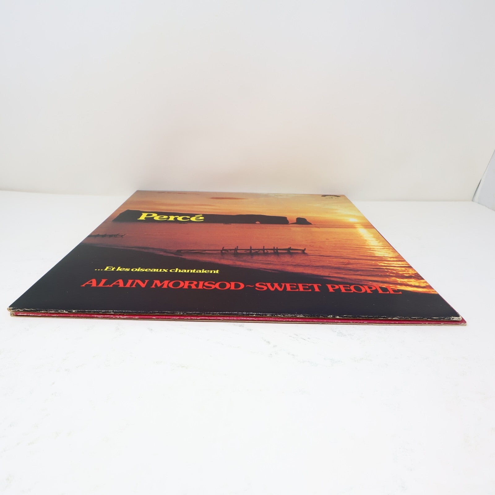 Alain Morisod/Sweet People Lot 2 Disques Percé/Le P'tit Garcon Au Piano Record