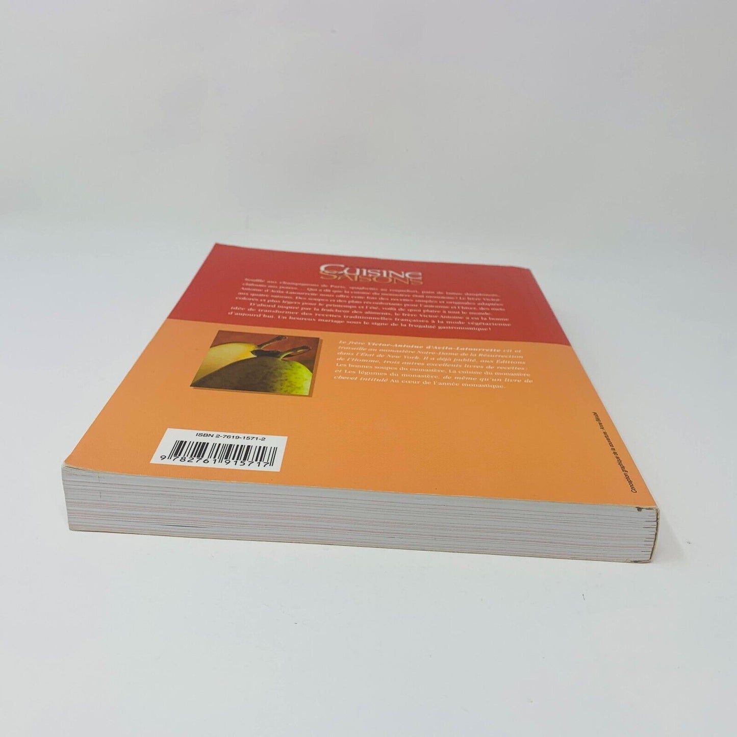 La Bonne Cuisine des Saisons Livre de Recettes Frère D'Avila-Latourette Français