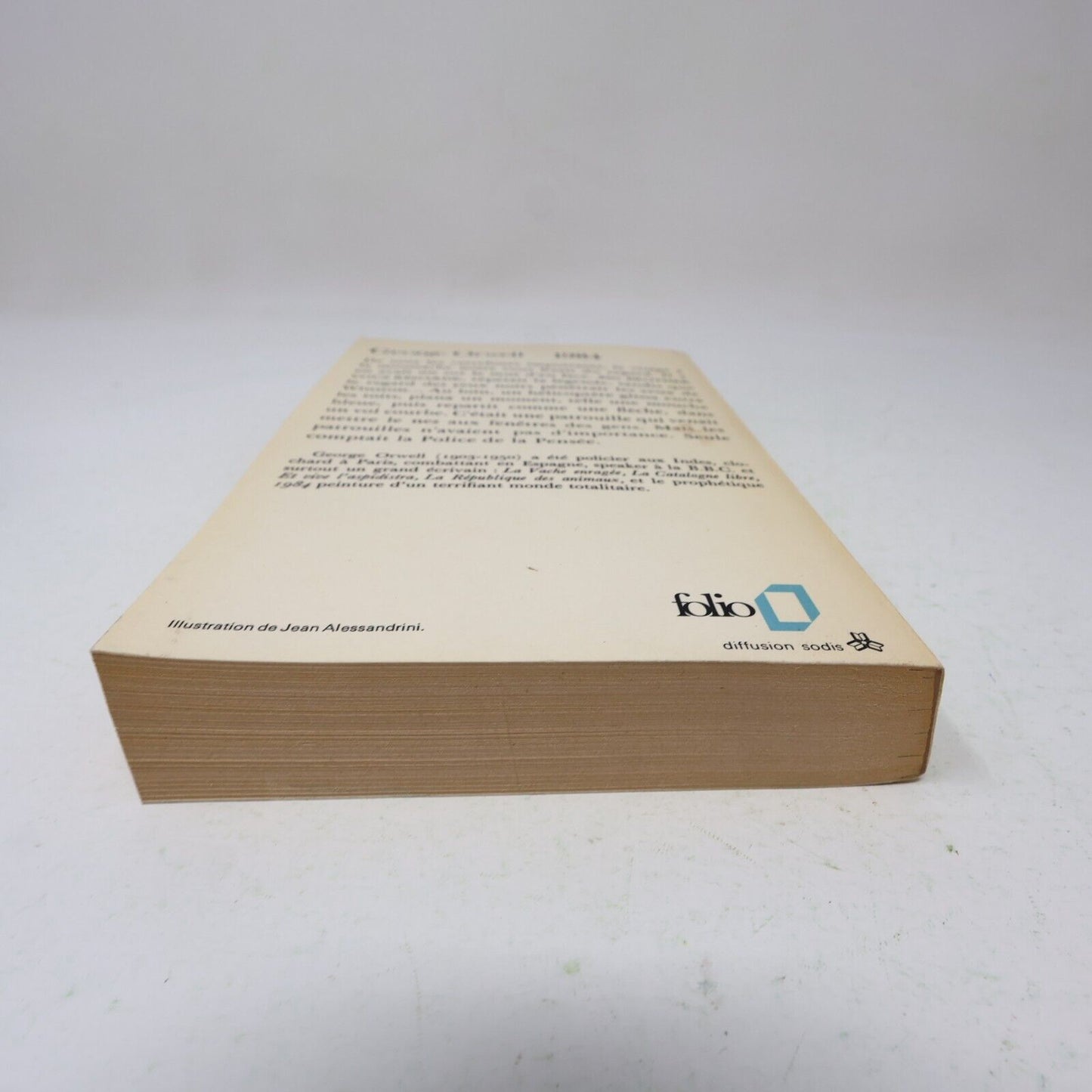 George Orwell 1984 Collection Folio 1977 Gallimard Français French PB Livre 70s
