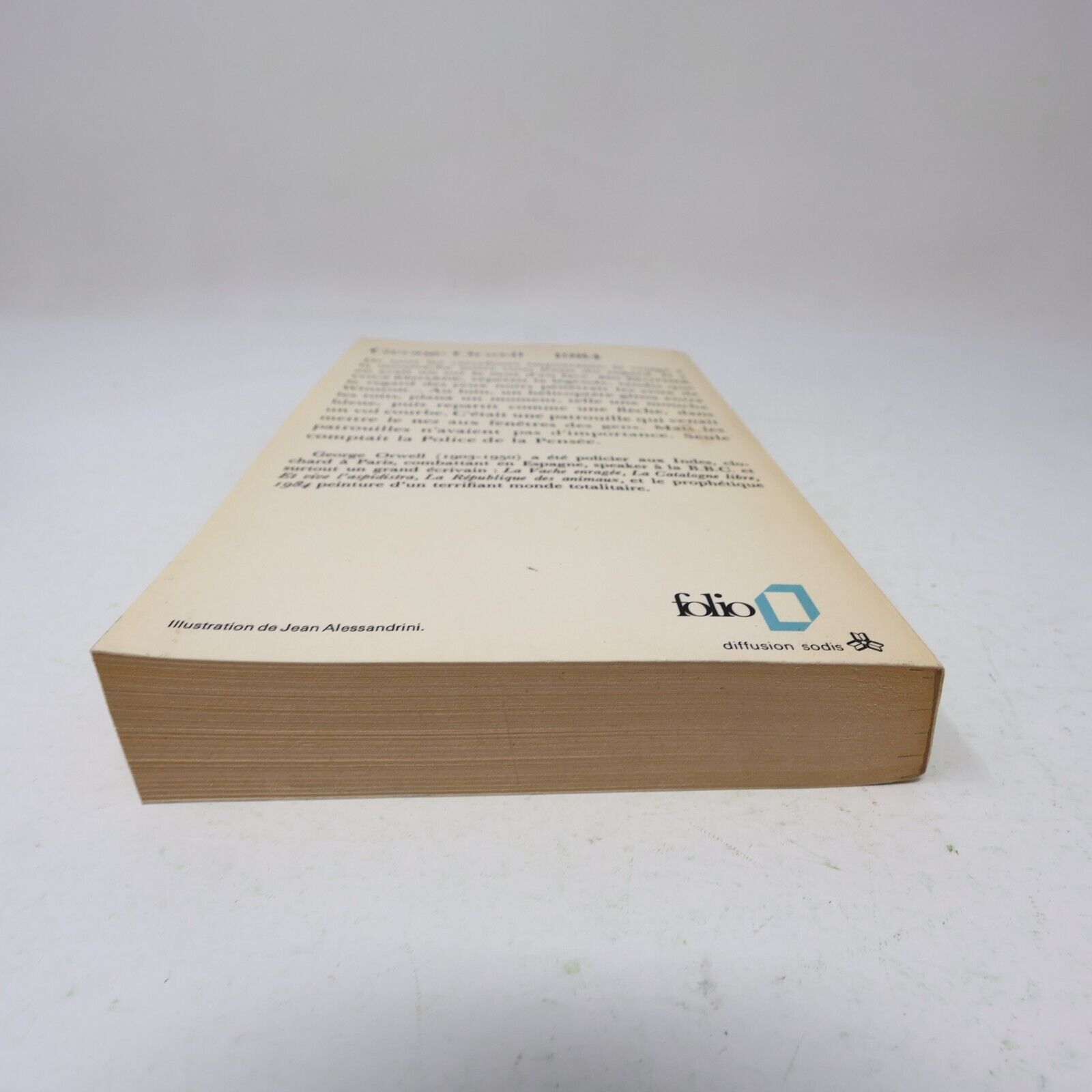 George Orwell 1984 Collection Folio 1977 Gallimard Français French PB Livre 70s