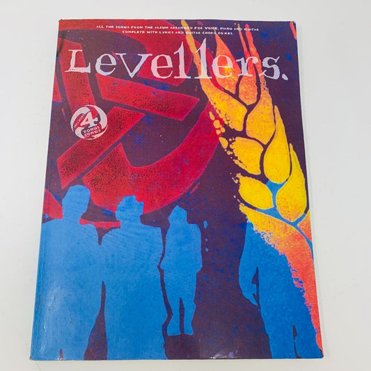 1994 Levellers Self Titled Wise Songbook Piano Vocal Chords Leve11ers Music