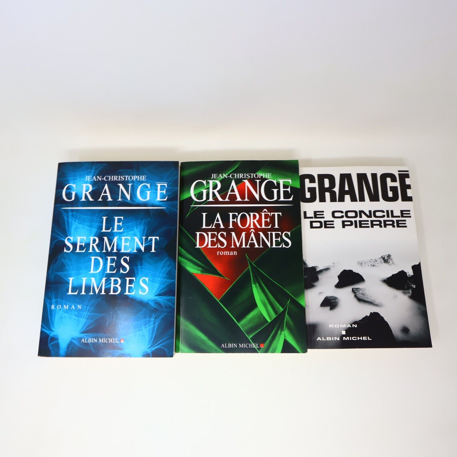 Lot 3 Jean-Christophe Grangé Le Serment des Limbes La Forêt des Mânes Livres PB