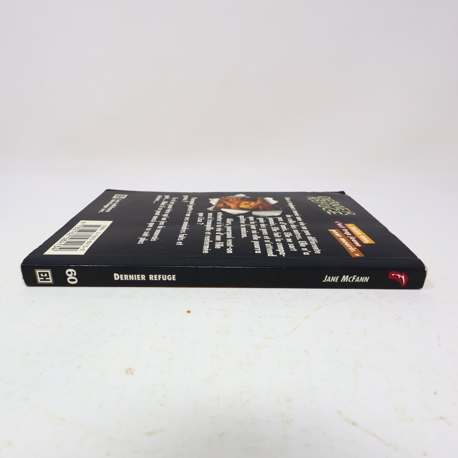 1996 Dernier Refuge Jane Mcfann Frissons #60 EH Français Paperback PB Horreur
