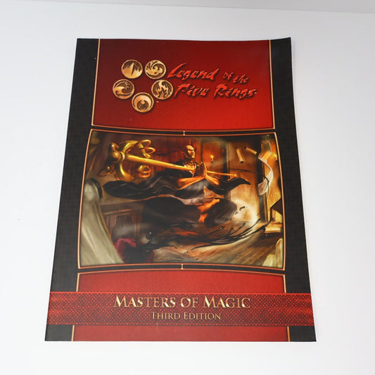 2009 Legend of the Five Rings Masters of Magic L5R by AEG Fantasy RPG Book PB