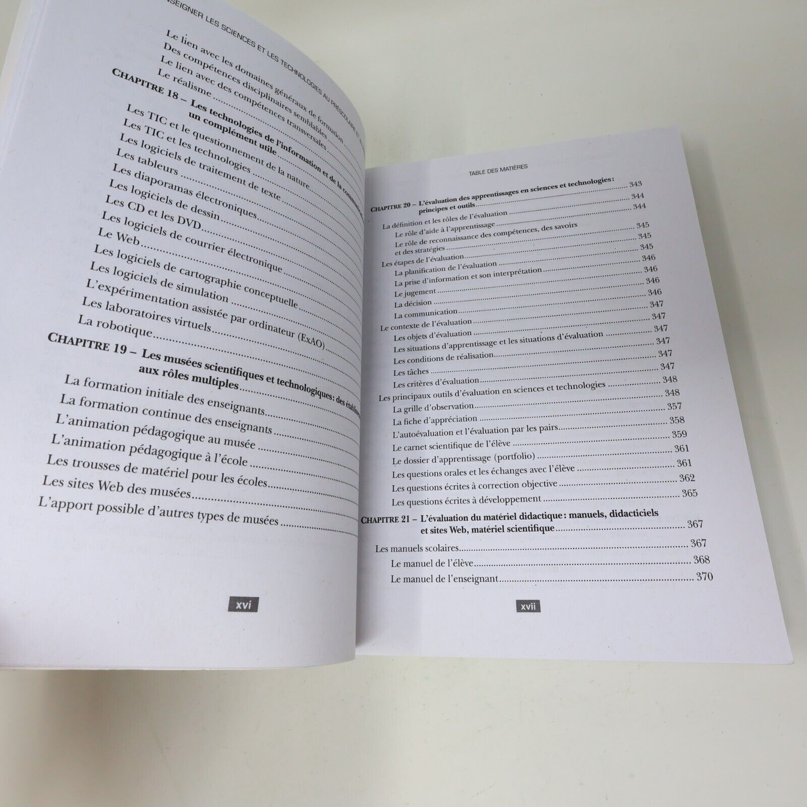 Enseigner les Sciences et la Technologie au Préscolaire et au Primaire Thouin PB