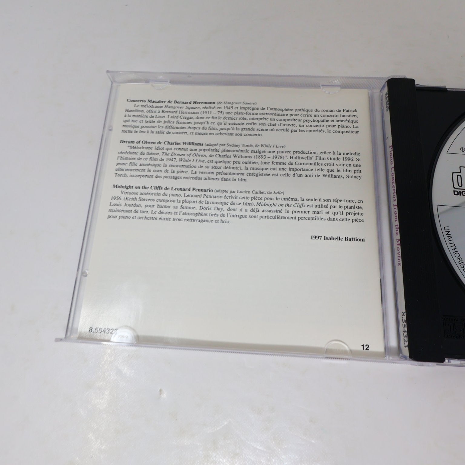 Warsaw Concerto Naxos 1998 Philip Fowke RTE Orchestra Piano Classical