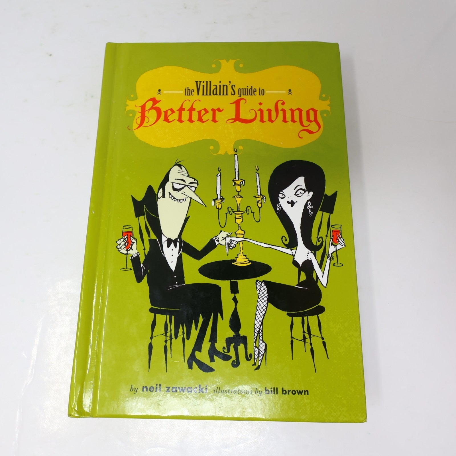 The Villain's Guide to Better Living/How to Be a Villain 2 Books Lot Zawacki HC