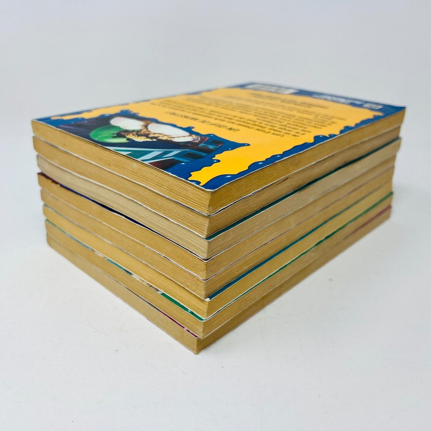 8x Chair de Poule EH Lot French Goosebumps Français R.L. Stine 90s Plage Hantée