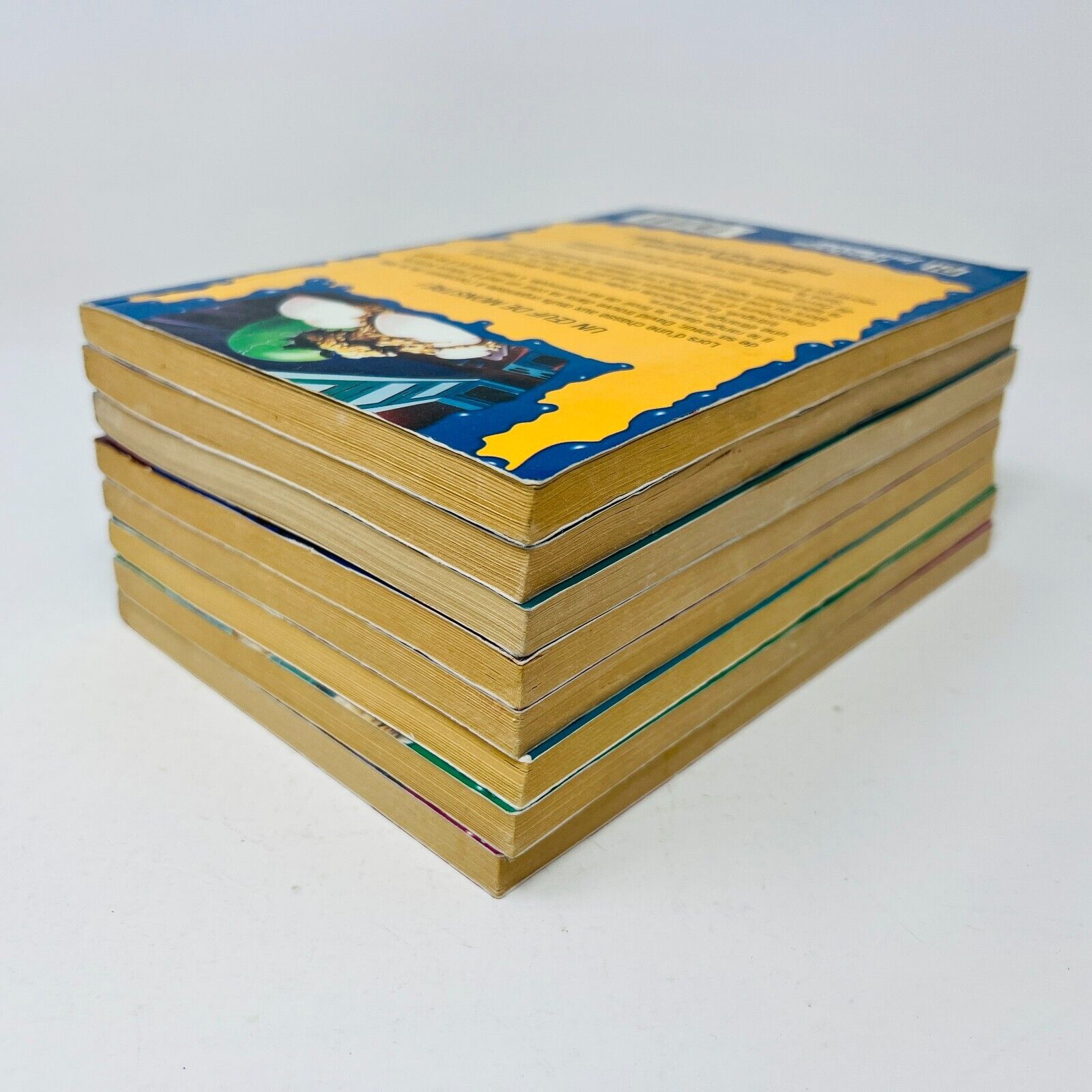 8x Chair de Poule EH Lot French Goosebumps Français R.L. Stine 90s Plage Hantée