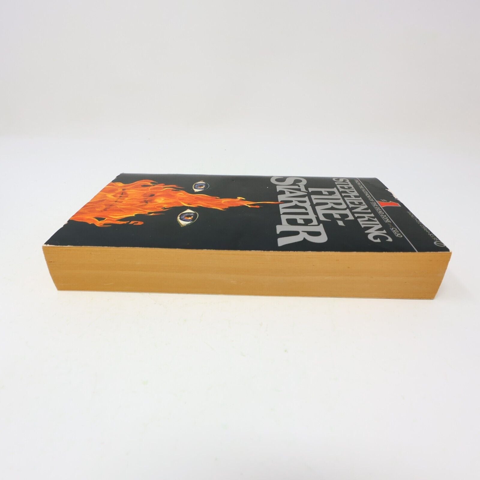 1981 Firestarter Stephen King Horror 2nd Print Signet Paperback Book 80s PB