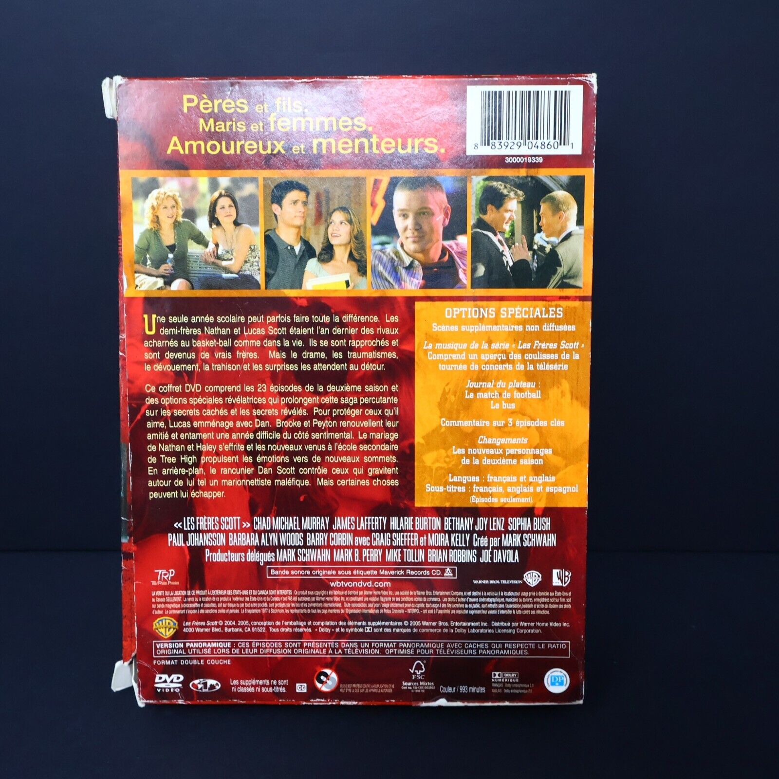 Les Frères Scott/One Tree Hill Saison 2 DVD Testé Français/English NTSC Region 1