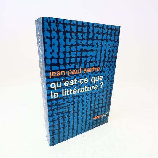 1967 Qu'est-ce que la Littérature? Jean-Paul Sartre Littérature Française Livre