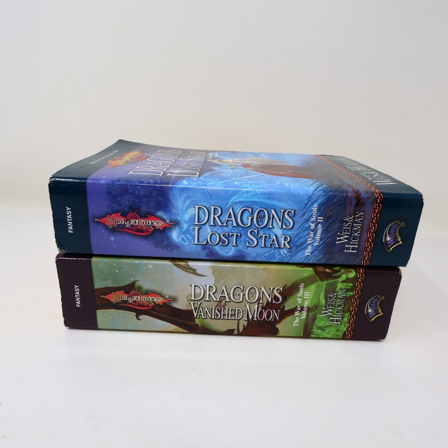 The War of Souls #2-3 Dragonlance Lot Dragons of a Lost Star Weis/Hickman PB WOC
