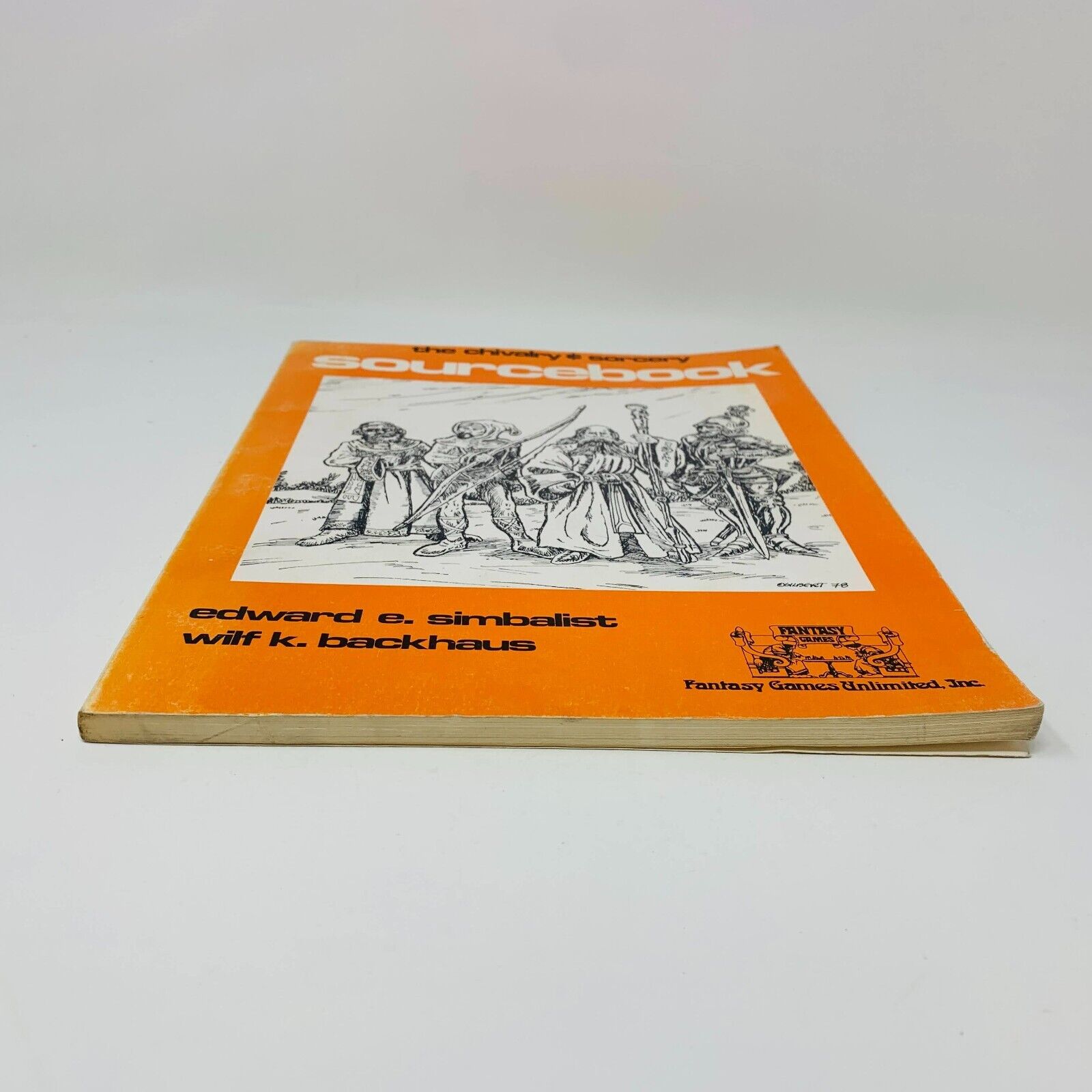 1978 The Chivalry & Sorcery Sourcebook RPG FGU Edward Simbalist & Wilf Backhaus
