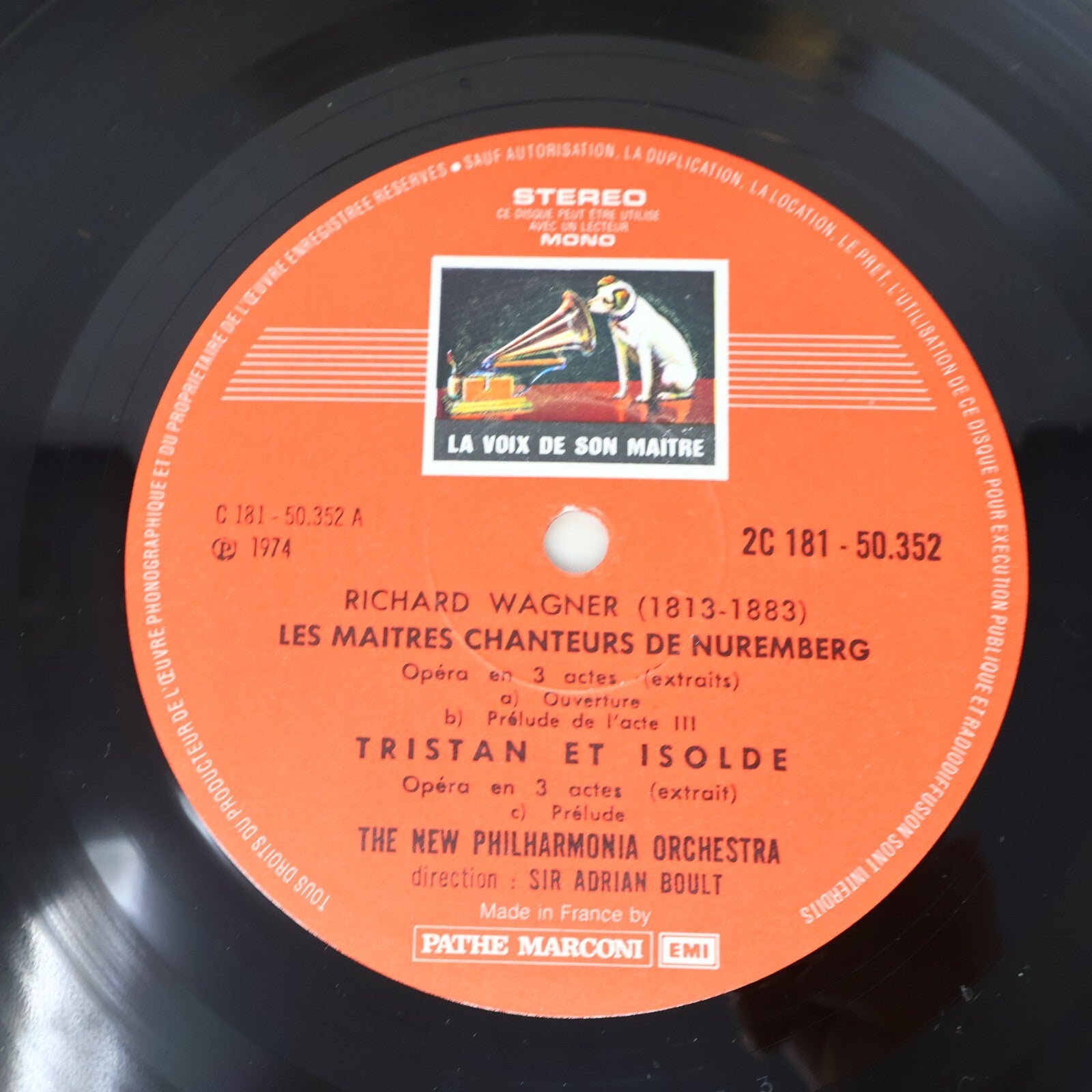 Adrian Boult Richard Wagner New Philharmonia / London 2x LP Record C 181-50352/3