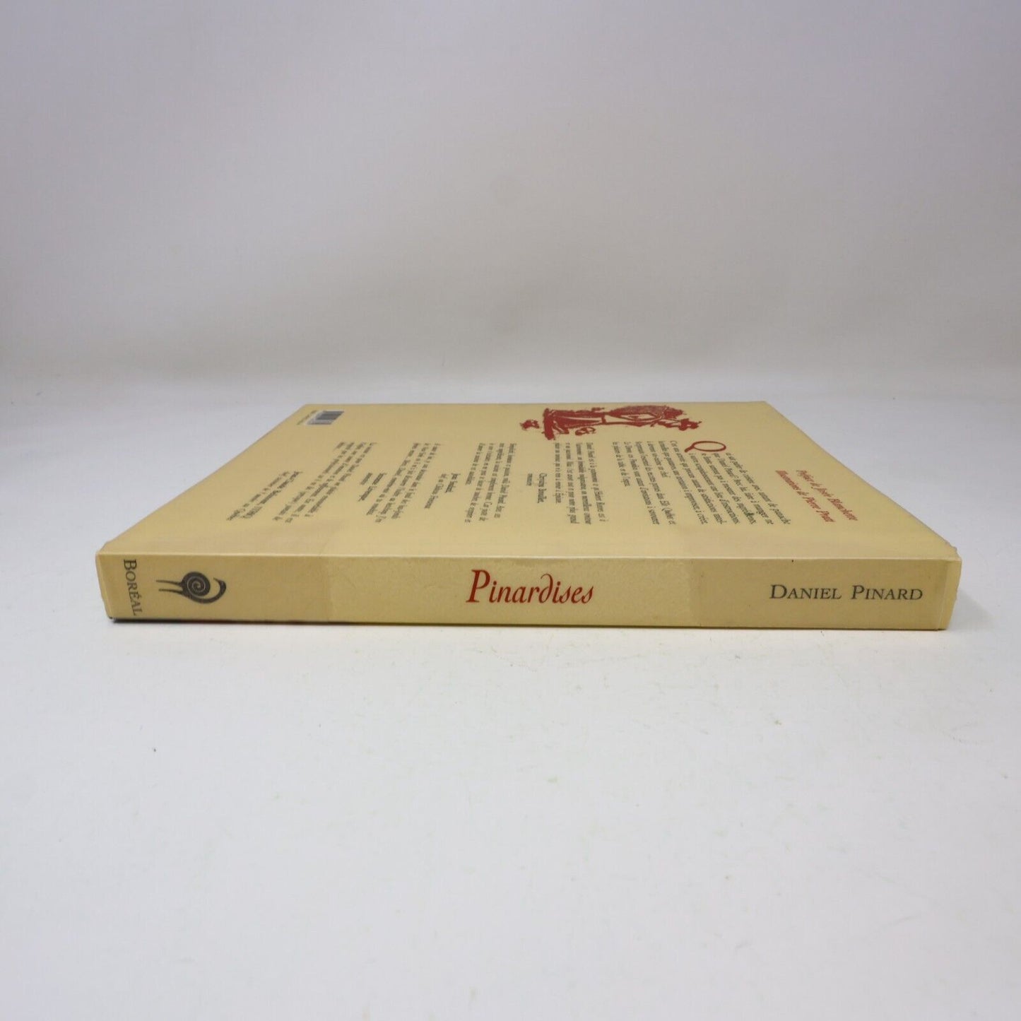 1994 Pinardises Recettes et Propos Culinaires Cuisine Québec de Daniel Pinard PB