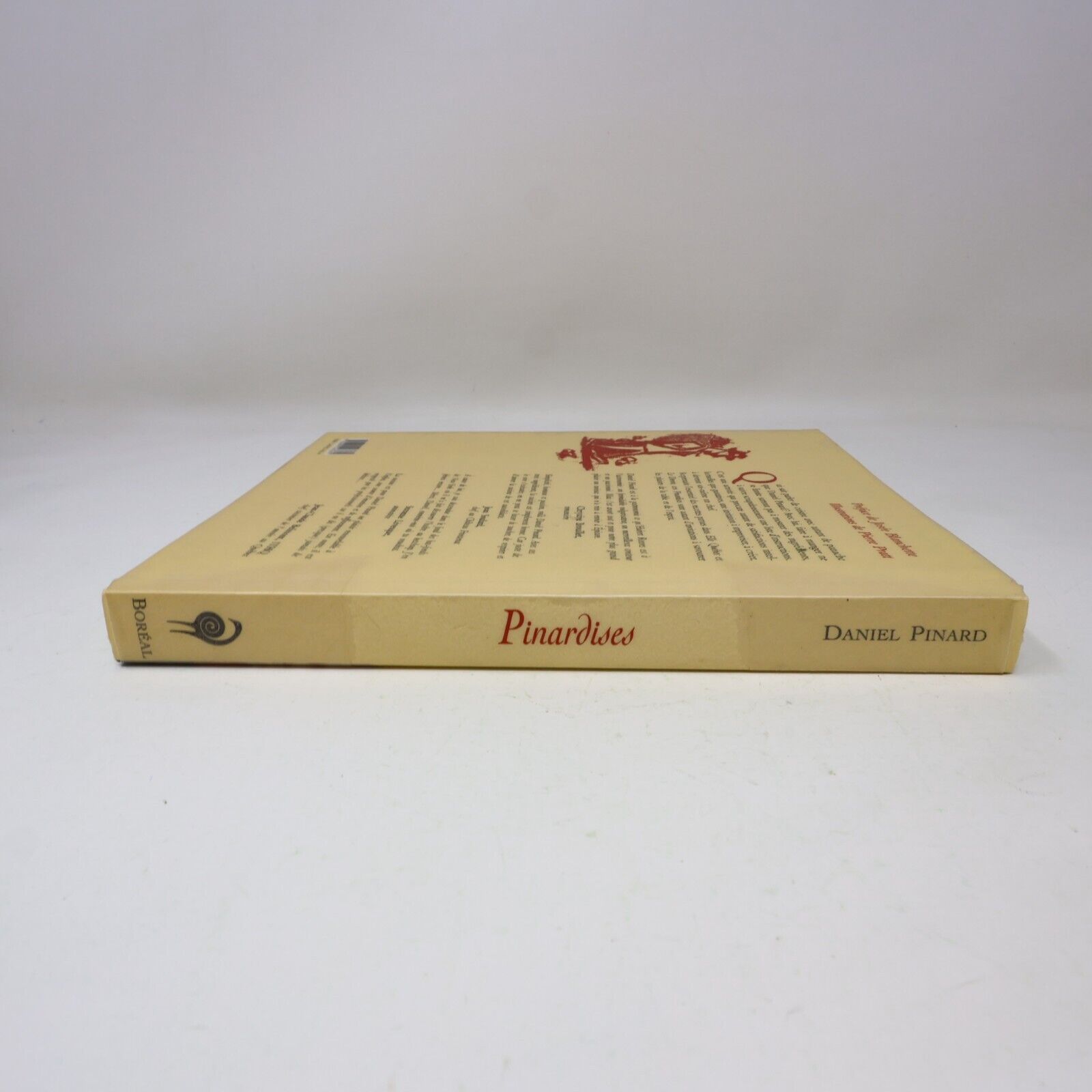 1994 Pinardises Recettes et Propos Culinaires Cuisine Québec de Daniel Pinard PB
