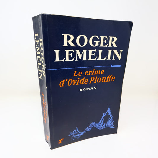 Le Crime d'Ovide Plouffe Roger Lemelin Etr 1982 PB Français French Roman Livre