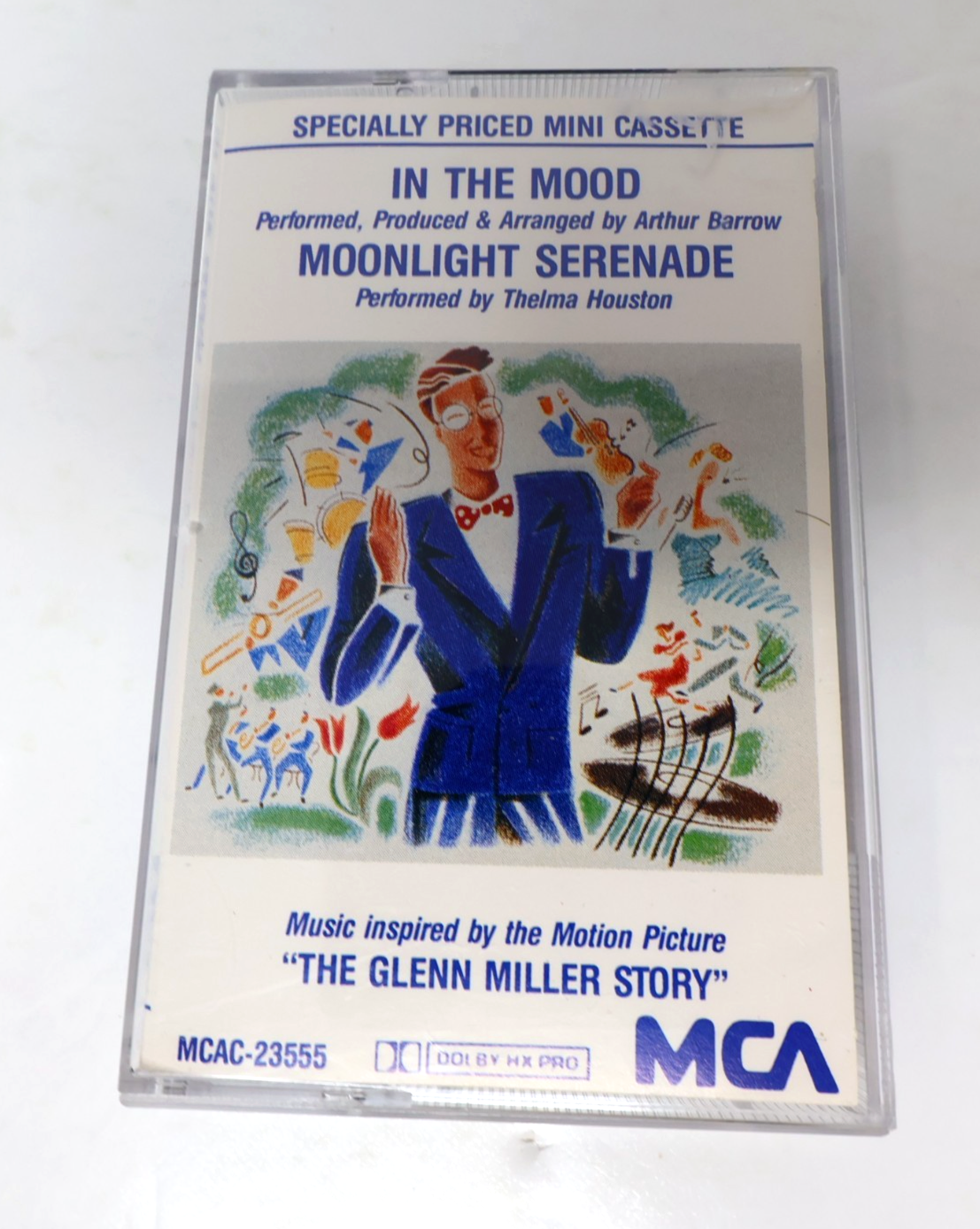 Arthur Borrow/Thelma Houston Cassette In the Mood/Moonlight Serenade MCA 1985