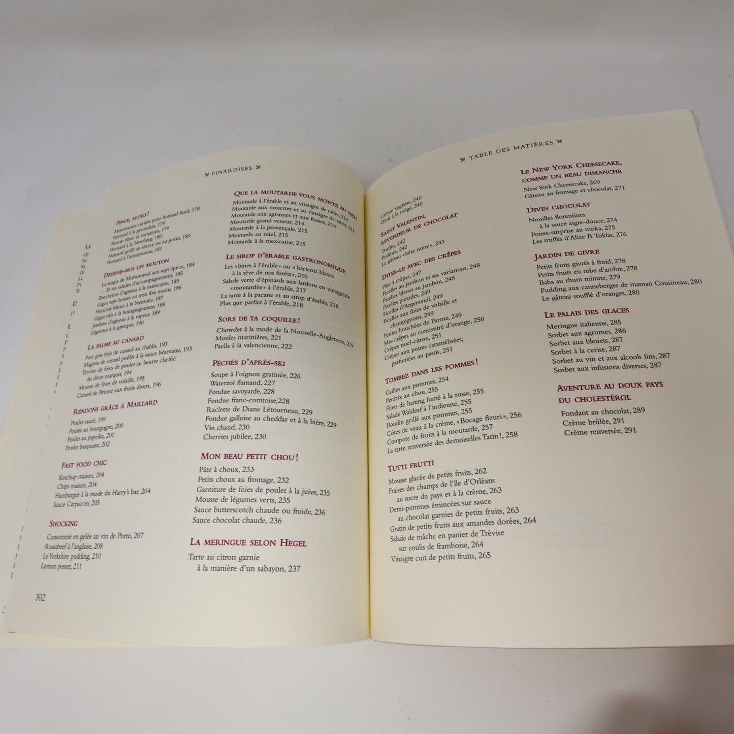 1994 Pinardises Recettes et Propos Culinaires Cuisine Québec de Daniel Pinard PB