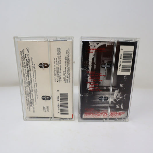 Bob Dylan 2 Cassettes Lot Under The Red Sky/Oh Mercy Columbia Born In Time/2 X 2