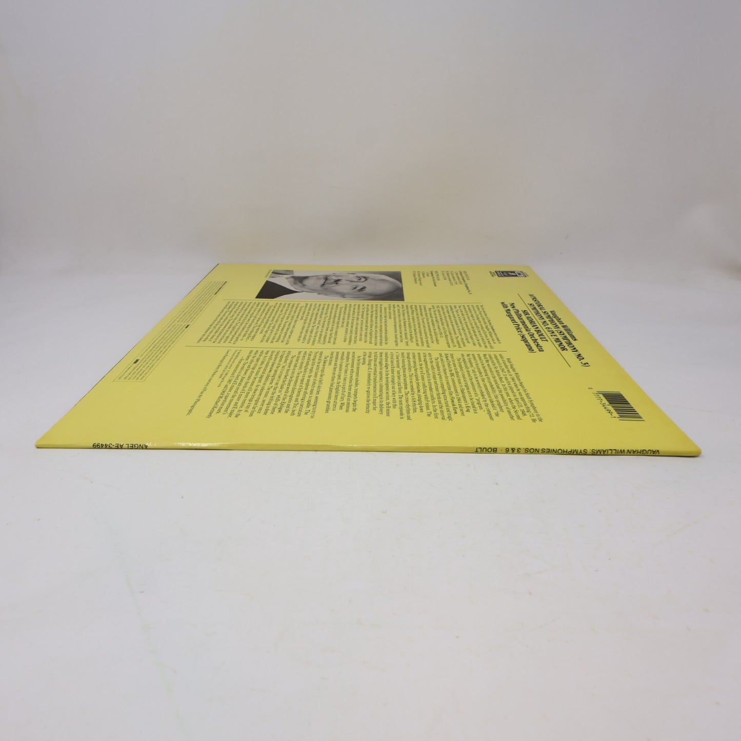 Sir Adrian Boult Vaughan Williams Margaret Price Pastoral Record Vinyl AE-34499