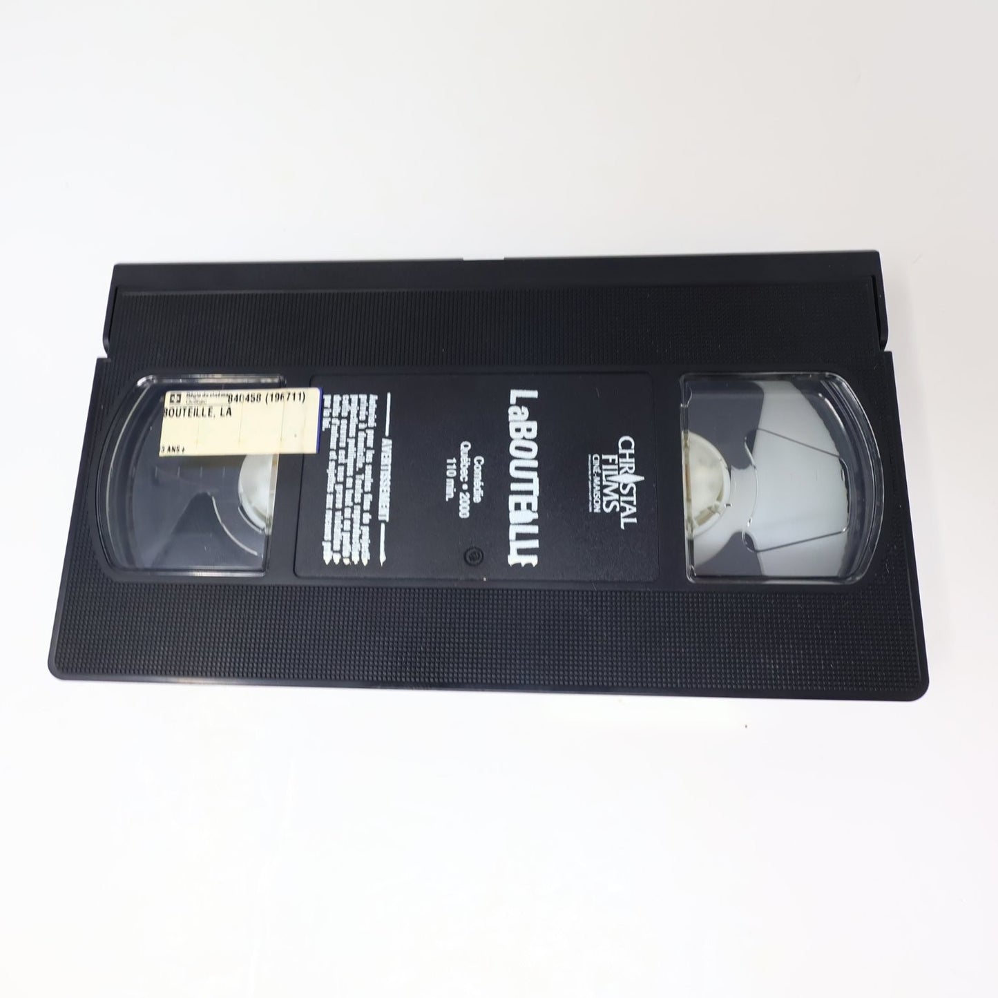 La Bouteille VHS 2000 Comédie Québec Jean Lapointe/Réal Bossé/Sylvie Moreau NTSC