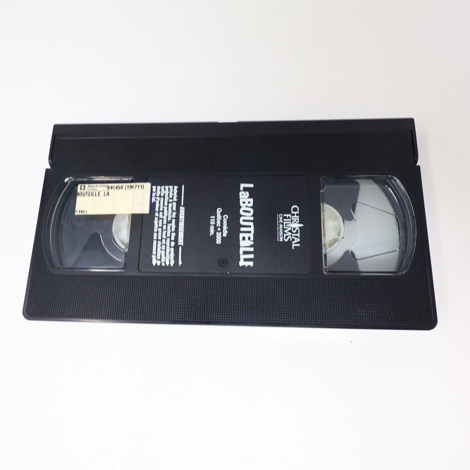 La Bouteille VHS 2000 Comédie Québec Jean Lapointe/Réal Bossé/Sylvie Moreau NTSC
