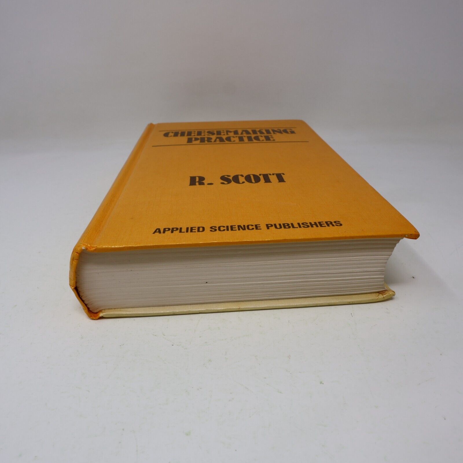 1981 Cheesemaking Practice by R. Scott Cookbook Science Hardcover HC 80s