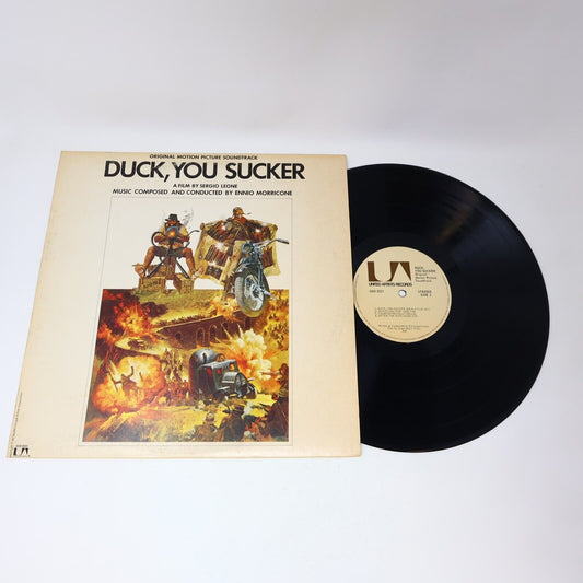 Ennio Morricone Duck You Sucker Movie Soundtrack LP Record UAS-5221 Sergio Leone