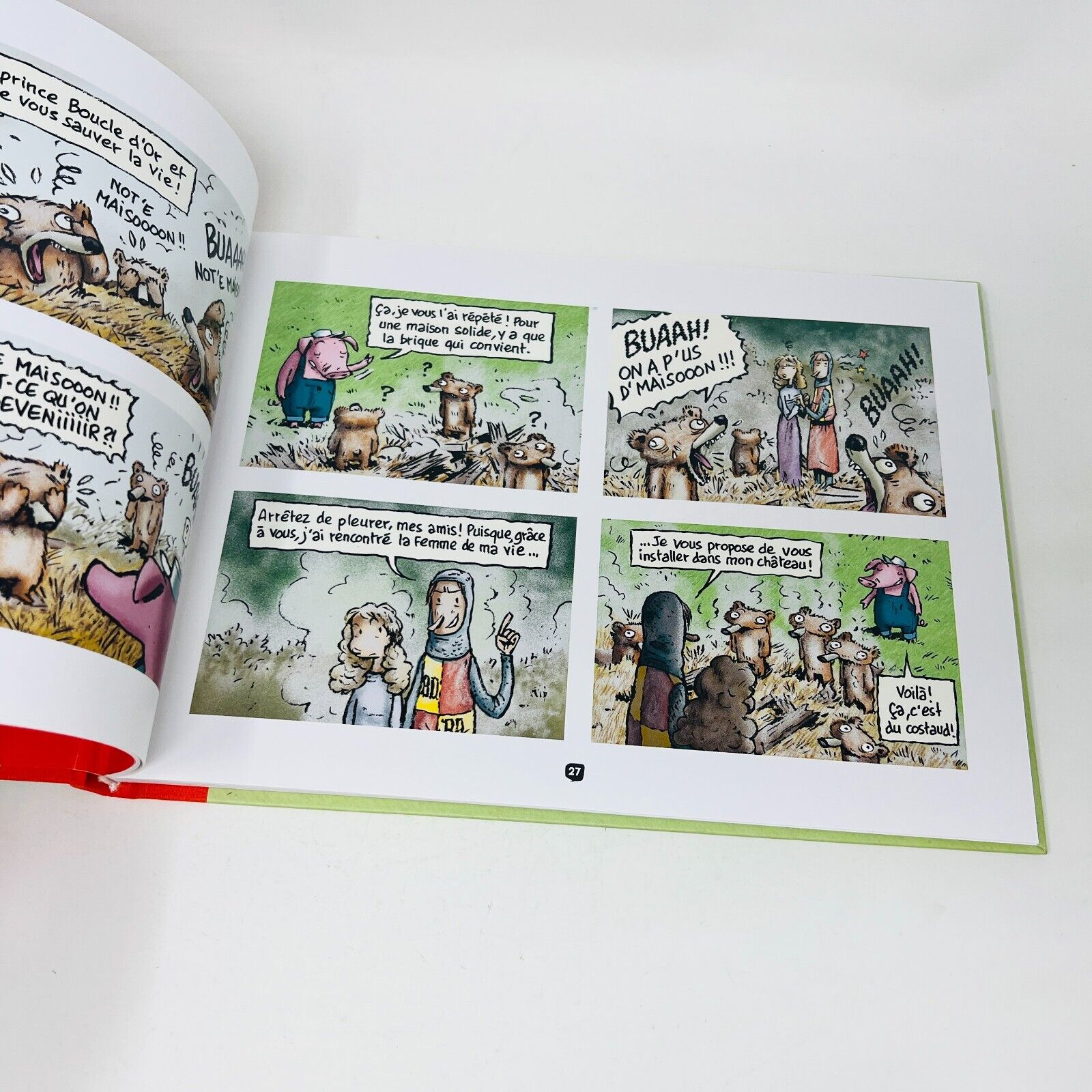 2013 Les Contes Palpitants des 7 Ours Nains de Émile Bravo BD Enfants Français