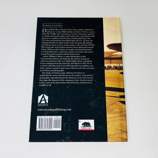 2009 March Air Force Base Hardcover by William J. Butler War Planes Military