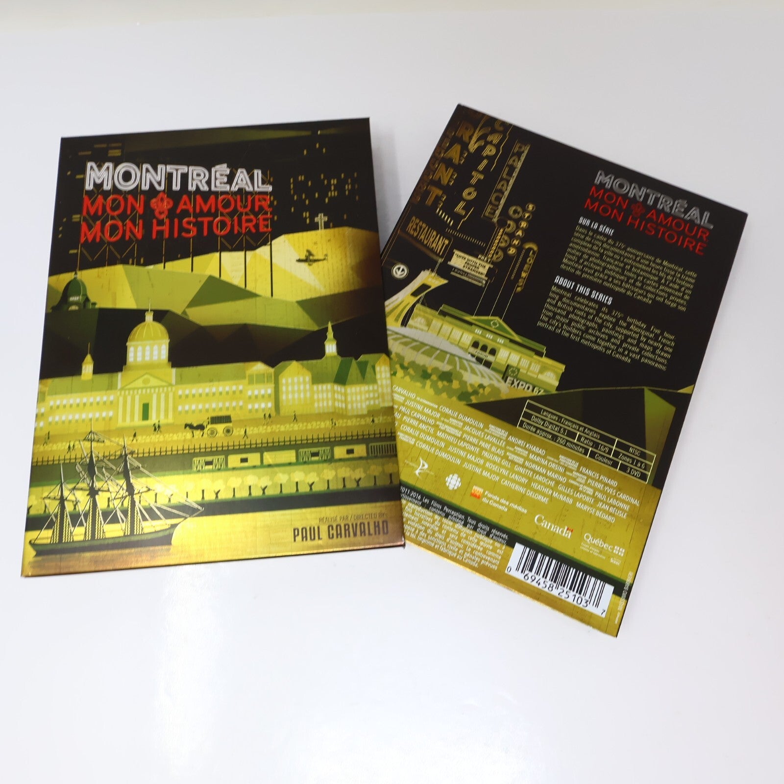 Montréal Mon Amour Mon Histoire DVD Français/English NTSC Region 1 16:9 2016