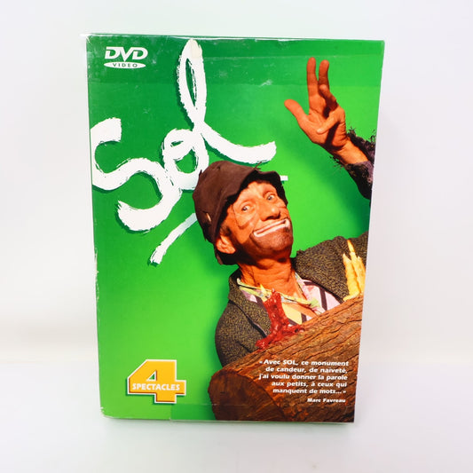 Sol DVD 4 Spectacles Marc Favreau Box Set NTSC 2000s Region 1 Français Comédie