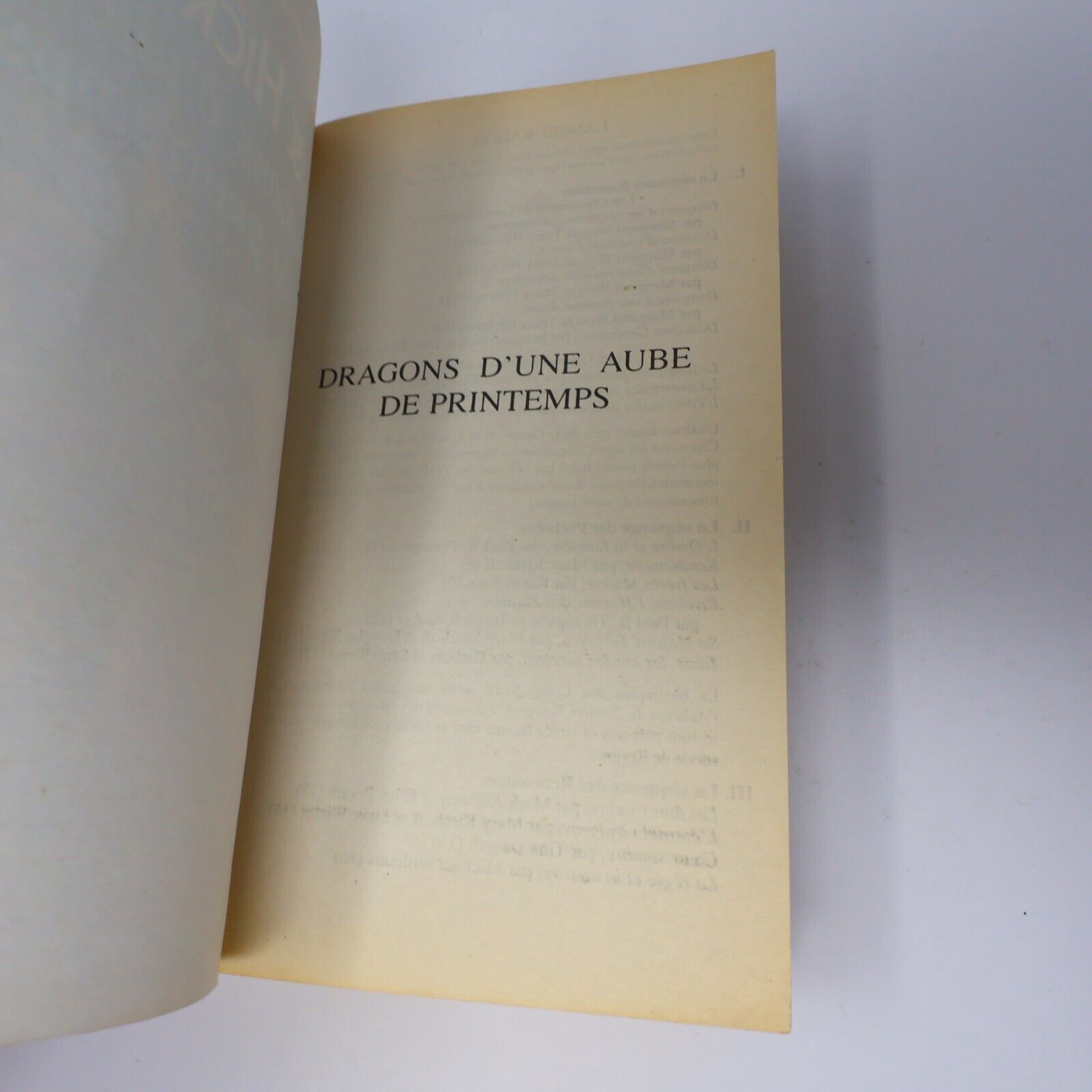 1996 Dragons d'une Aube de Printemps LanceDragon #3 Weis/Hickman Dragonlance PB