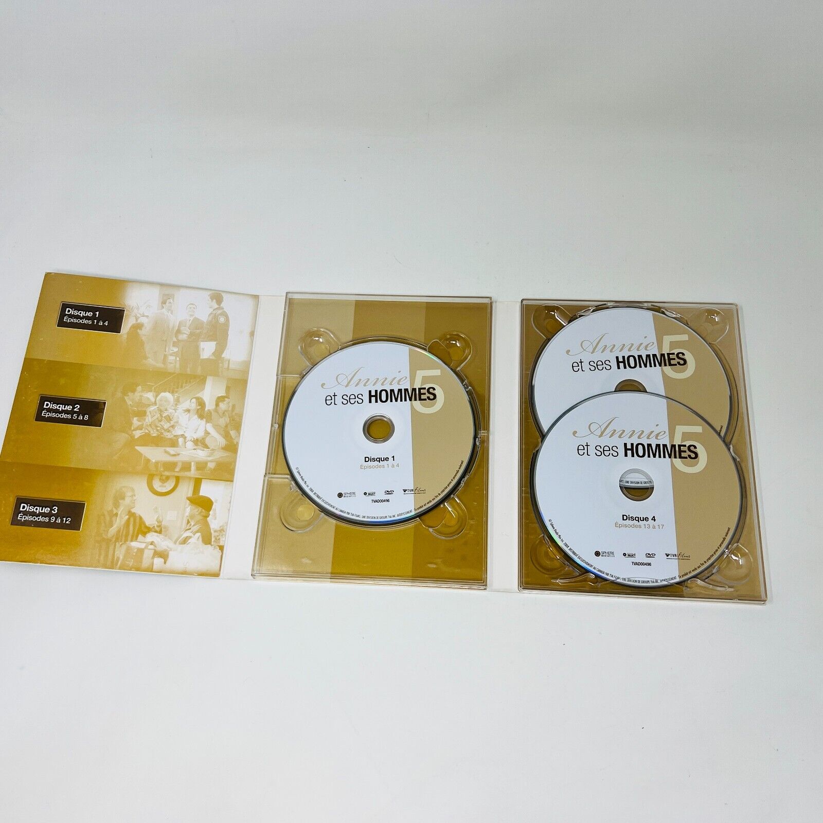 Annie et ses Hommes Saison 5 DVD Testé 2008 en Français Guylaine Tremblay NTSC
