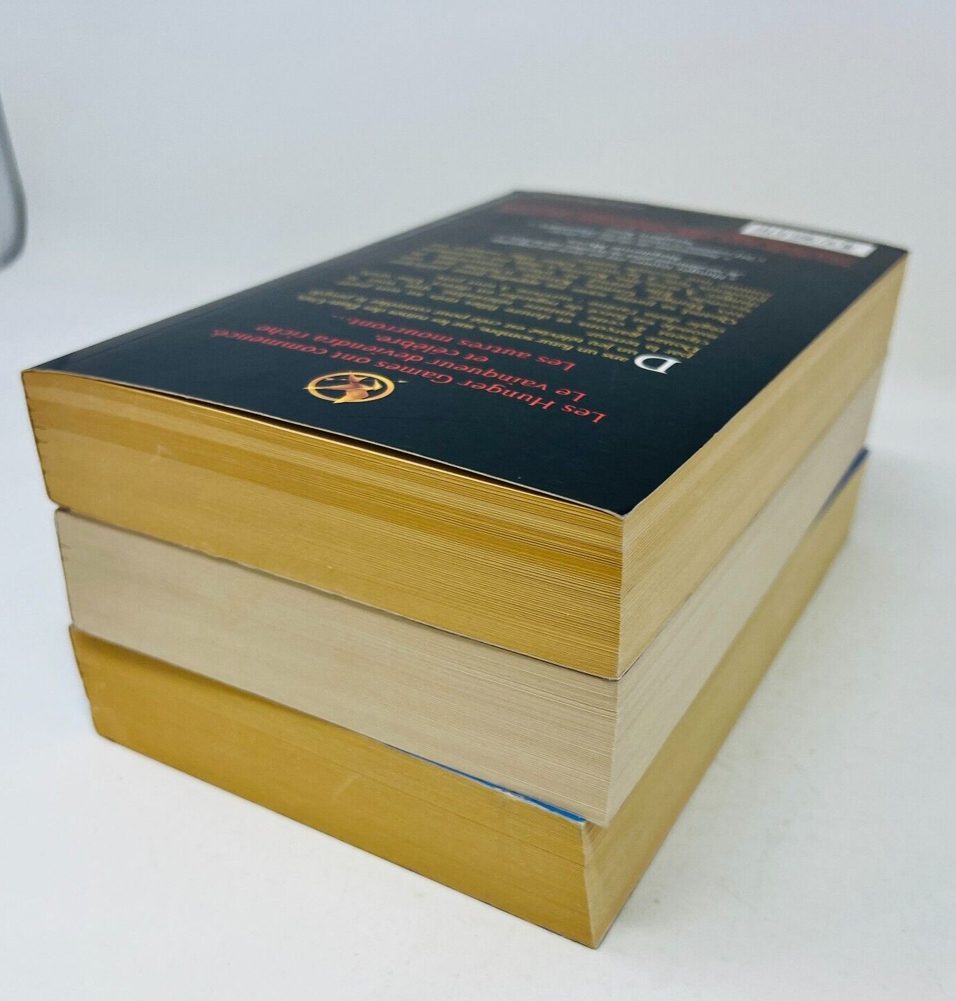 Hunger Games #1-2-3 Lot Set Français/French Suzanne Collins Révolte Embrasement