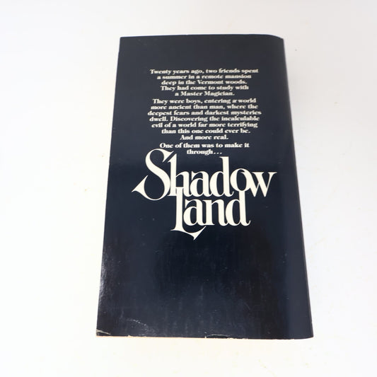 1981 Shadowland Peter Straub Berkley Horror Paperback Book 80s PB