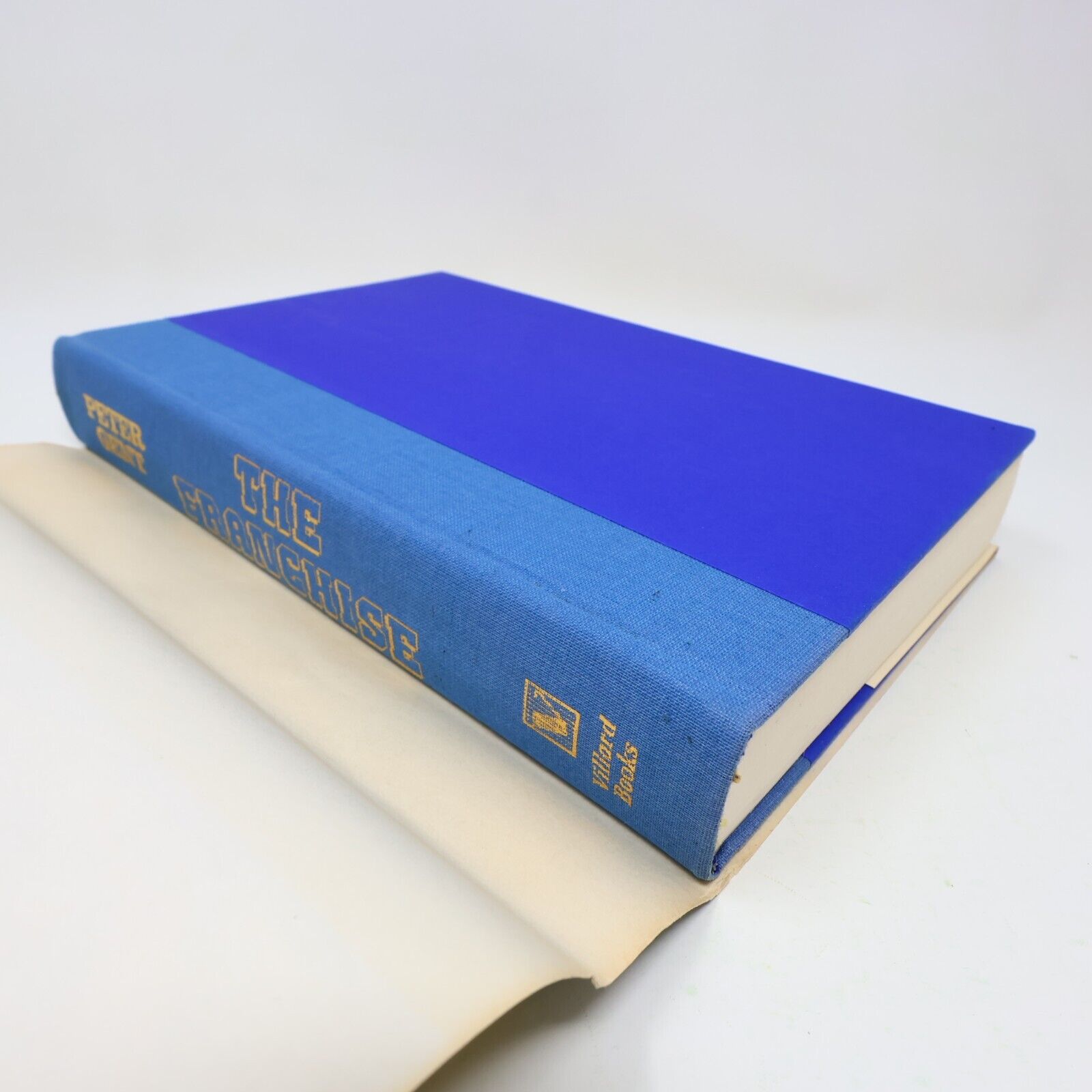 1983 The Franchise Peter Gent Football Sport Novel Villard Books Hardcover 80s