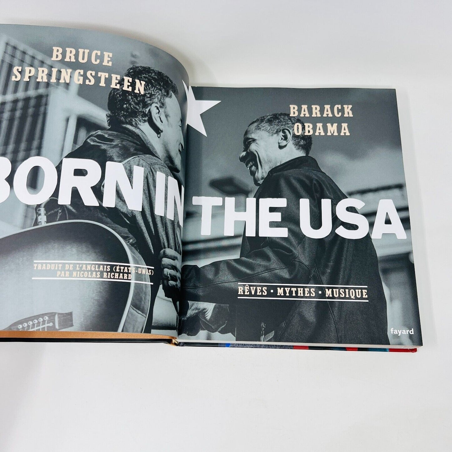 2021 Born in the USA en Français/French de Barack Obama/Bruce Springsteen Fayard