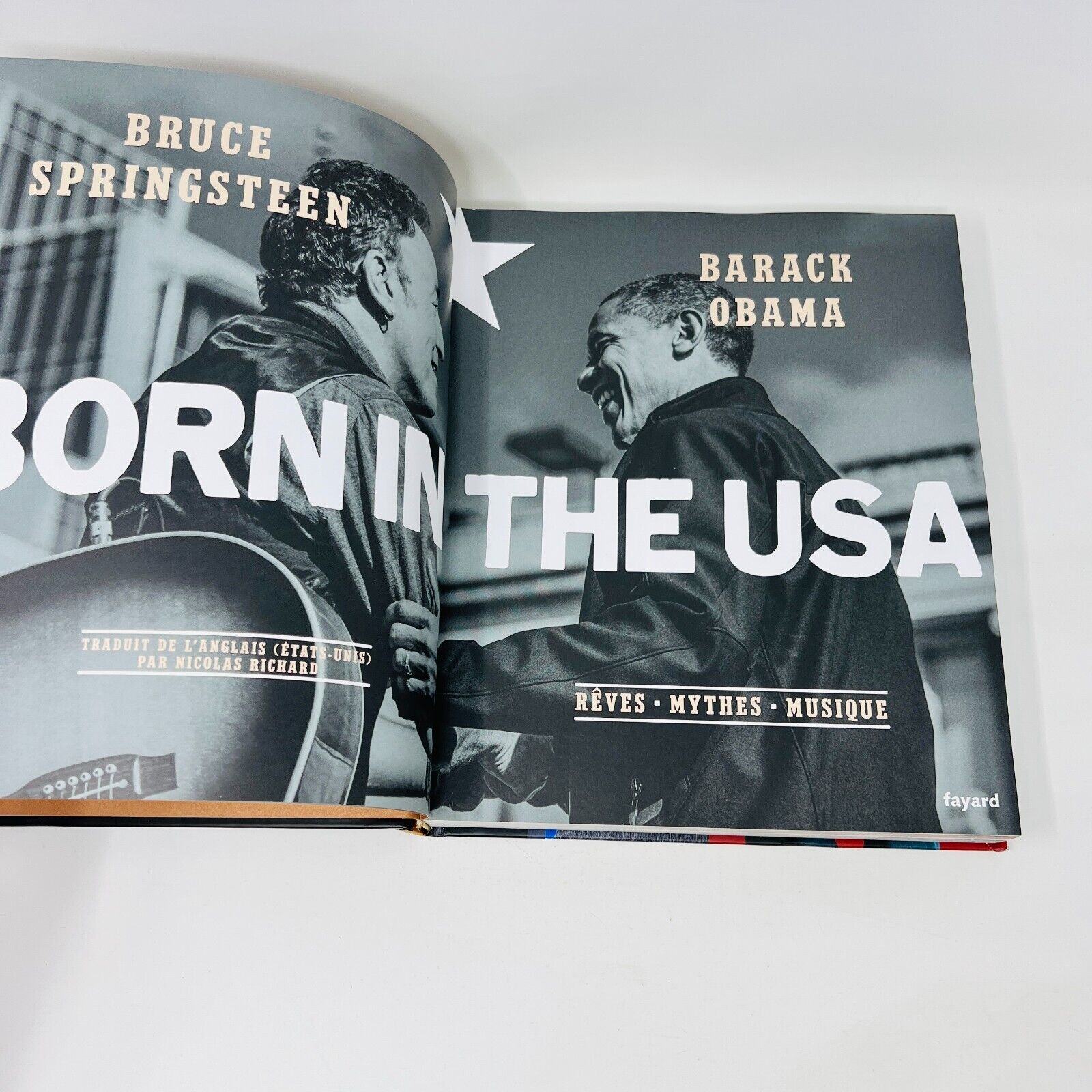 2021 Born in the USA en Français/French de Barack Obama/Bruce Springsteen Fayard