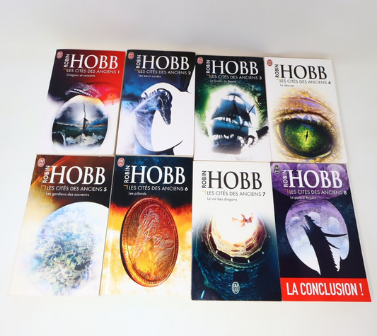 Les Cités des Anciens #1-8 Lot 8 Livres Robin Hobb Série Complète Jai Lu 2010s
