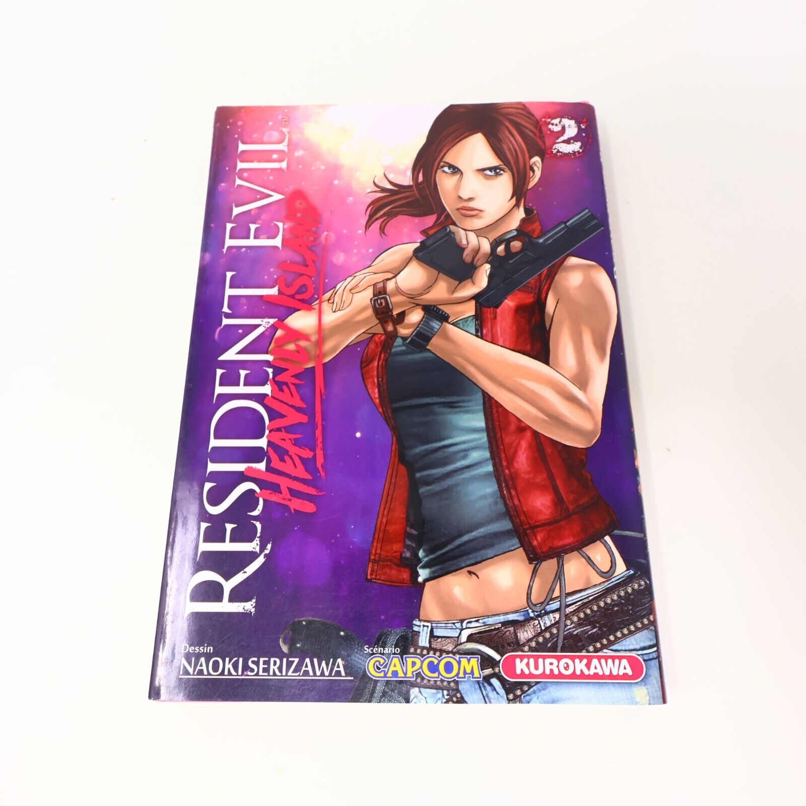 Lot 3 Mangas Resident Evil Heavenly Island #1-3 Naoki Serizawa/Capcom Français
