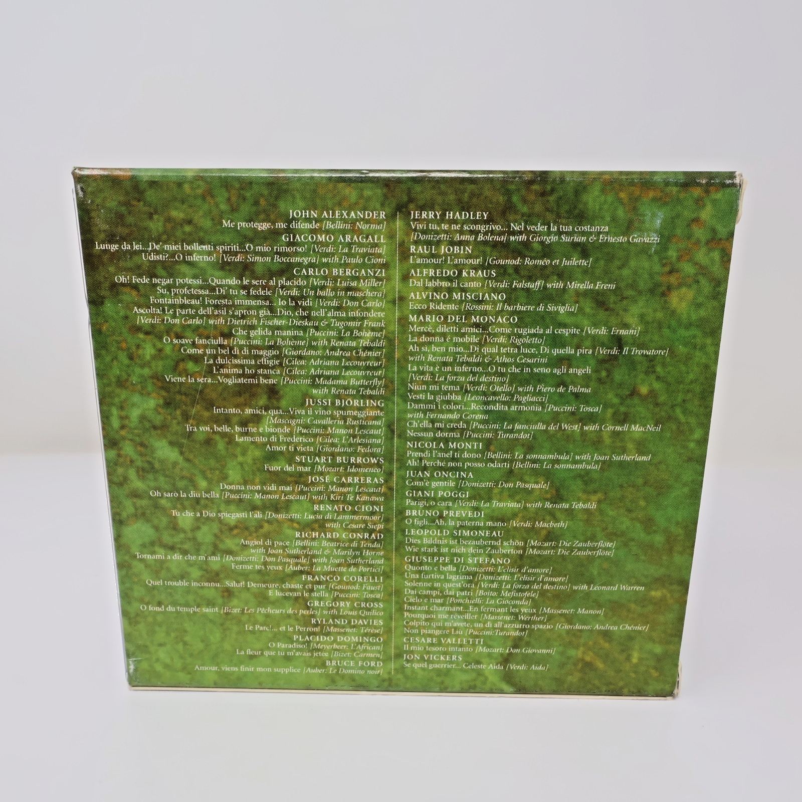 Tenors! 4 CDs Box Set 64 Selections Carreras/Domingo/Raul Jobin London 458 795-2